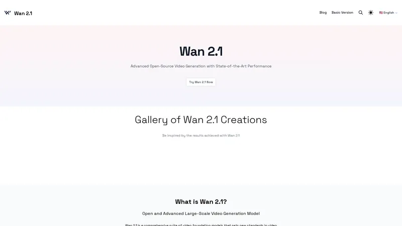 Wan 2.1 - สร้างวิดีโอ AI ที่มีประสิทธิภาพสูงด้วย Wan 2.1