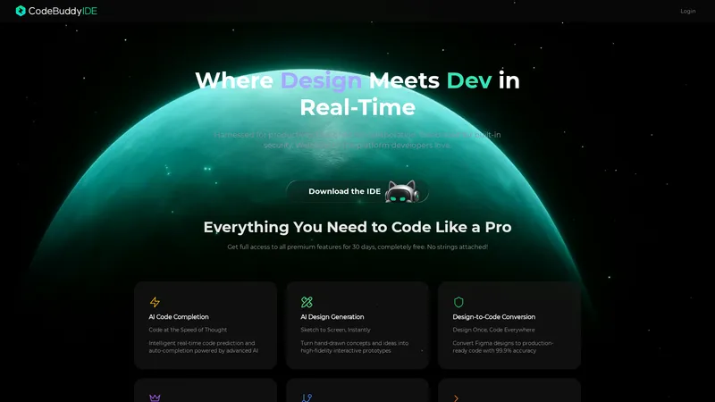 Tencent Cloud Code Assistant CodeBuddy – AI Code Editor - 設計與開發的即時交匯