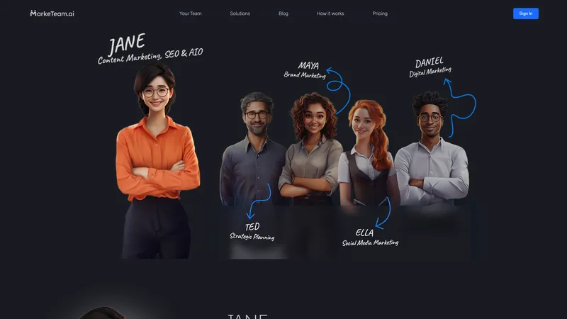 MarkeTeam.ai - AI营销团队，助您营销进入大联盟