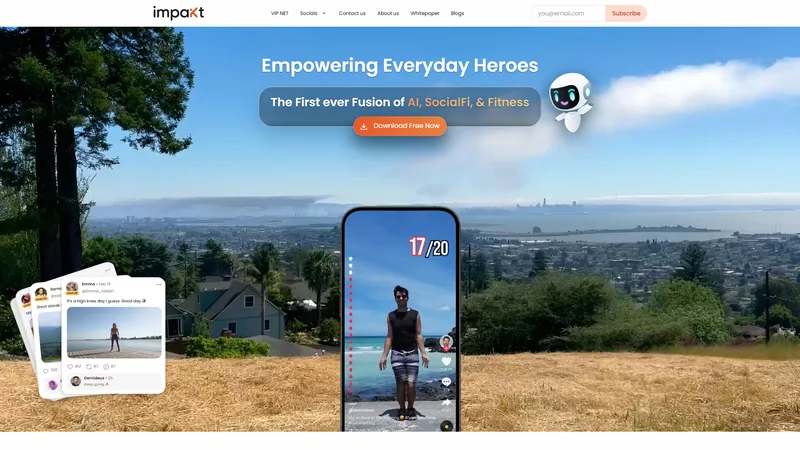Impakt: AI Coach & Social Fitness Platform - تمكين الأبطال اليوميين