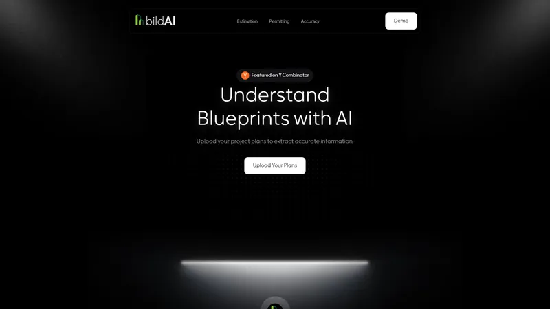 Bild AI - AI로 청사진을 빠르게 이해하세요