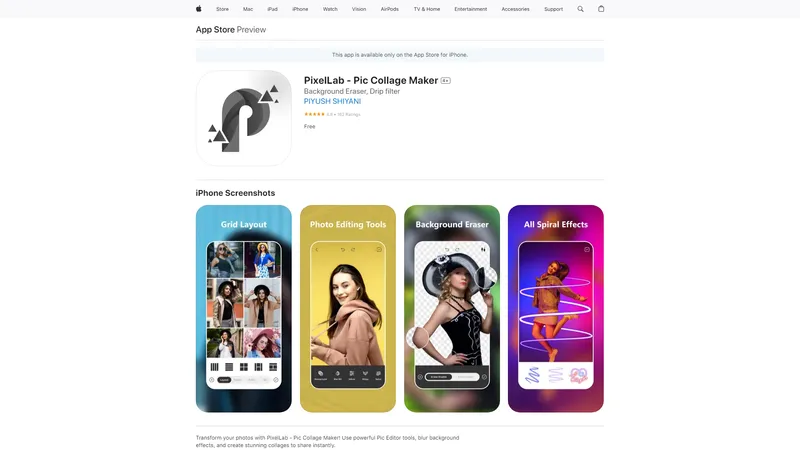 PixelLab - Pic Collage Maker - قم بتحويل صورك باستخدام PixelLab - صانع الكولاج!
