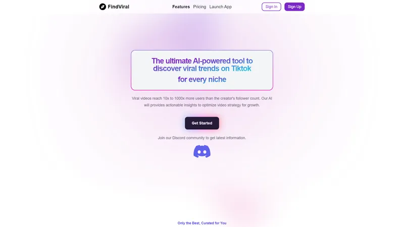 FindViral - 發現 TikTok 病毒式趨勢的終極 AI 工具