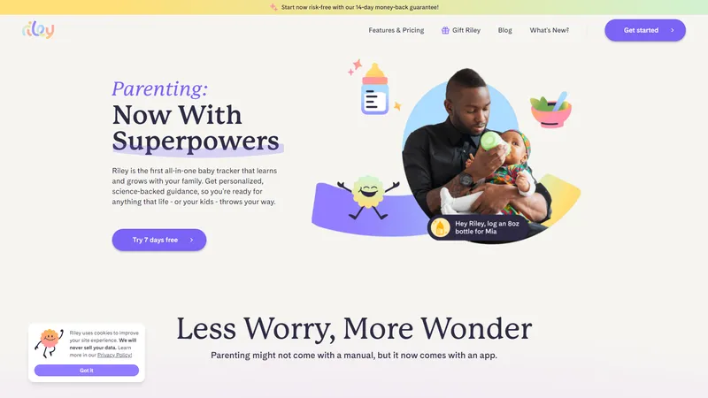Riley - Parenting with Superpowers - 育儿新境界,赋能超级父母