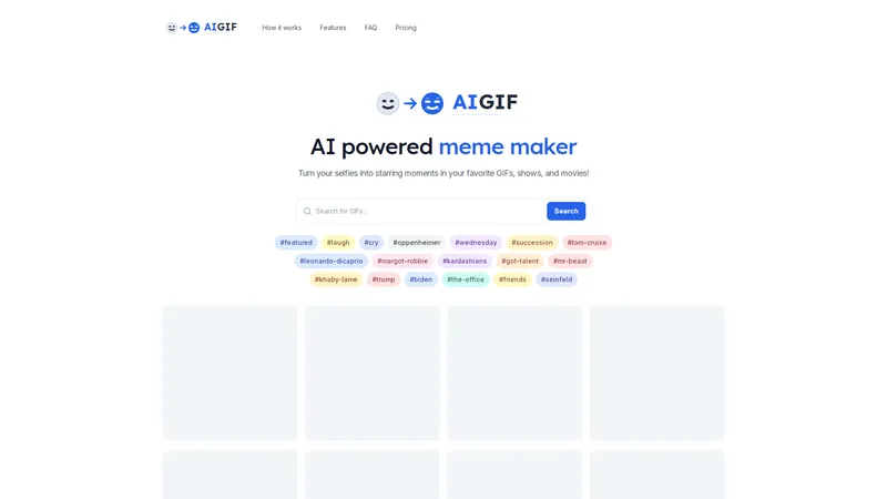 aigif - Creador de memes GIF con IA