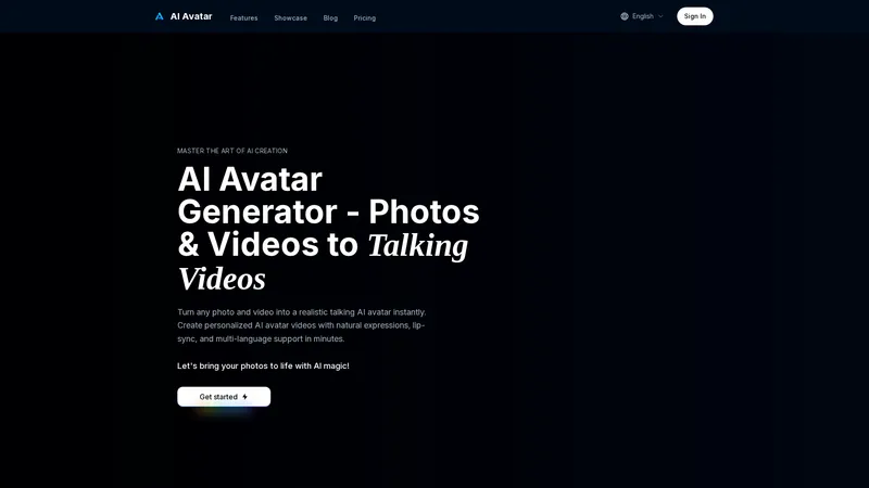 AI Avatar Generator - Создавайте реалистичные видео с AI аватарами