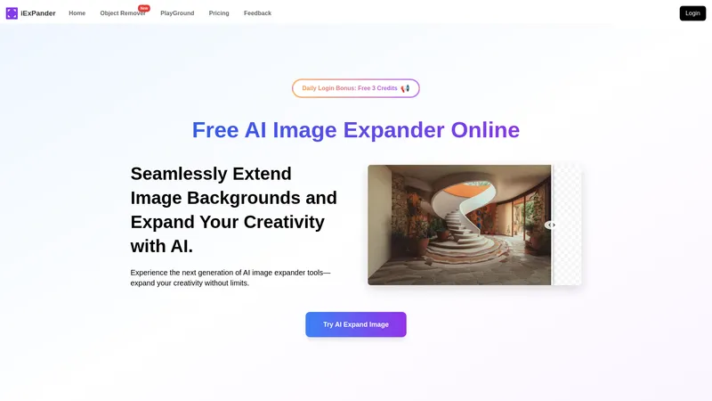 iExPander - Mở rộng hình ảnh với AI - Nhanh chóng và dễ dàng