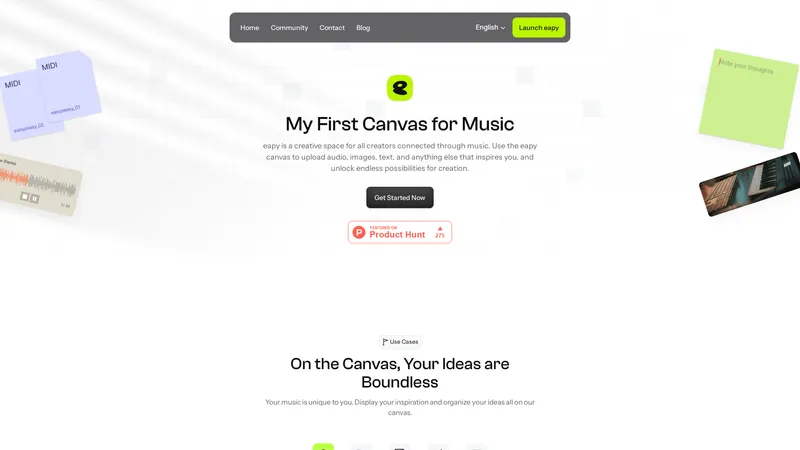 eapy - Platform Kreatif untuk Pencipta Musik