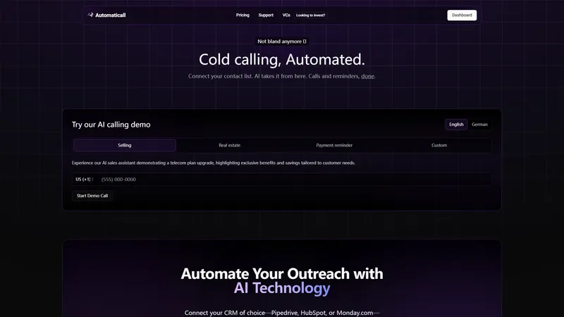 Automaticall - Panaskan prospek anda secara automatik dengan AI!