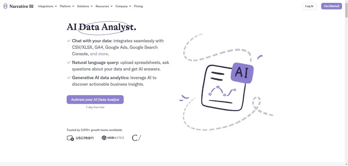 Narrative BI - Analisis Data AI yang Mudah dan Efisien