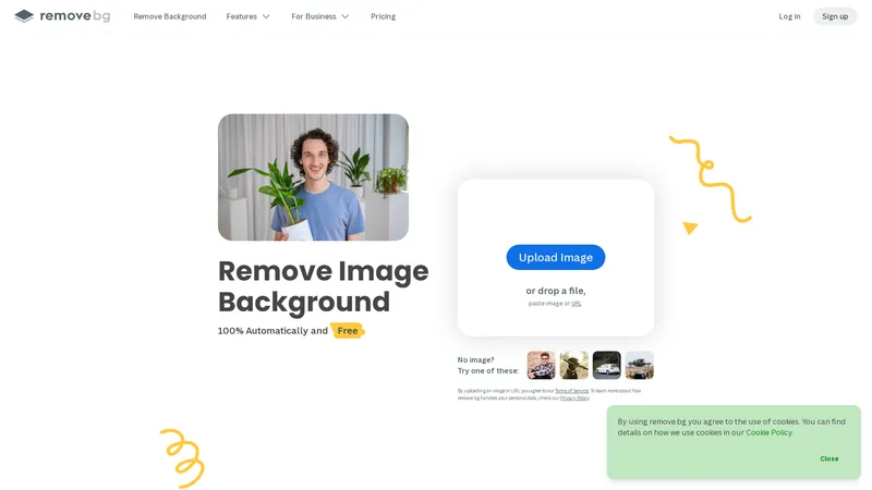 remove.bg - AIで背景を自動削除、無料で簡単