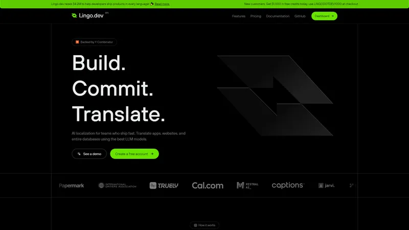 Lingo.dev - ترجمة آلية سريعة وفعالة للتطبيقات والمواقع